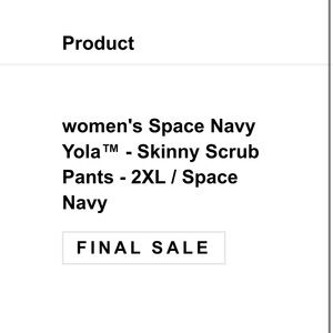 FIGS scrub pants. Never worn!